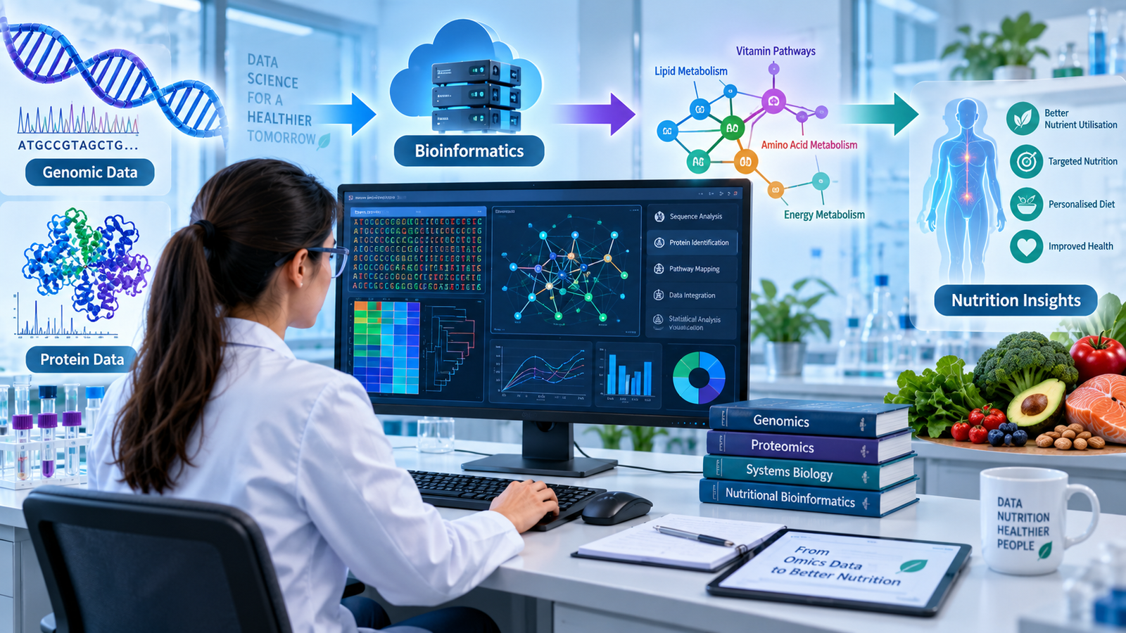 From Omics Data to Nutrition Insights