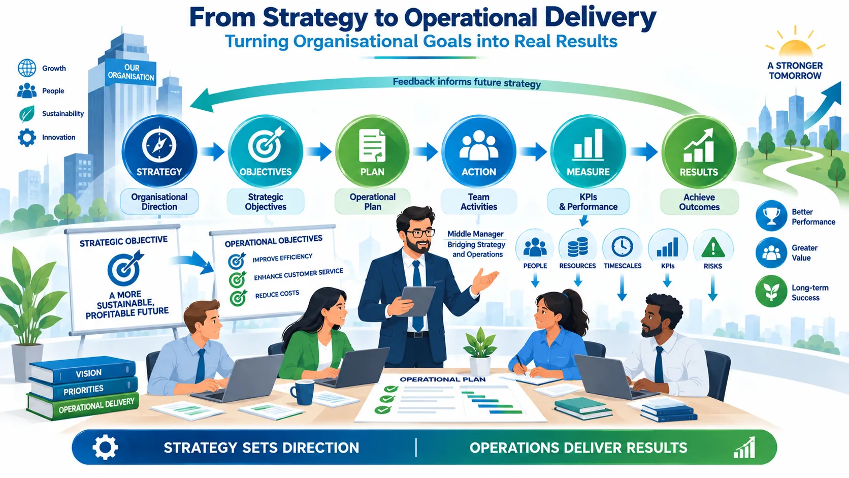 From Strategy to Operational Delivery