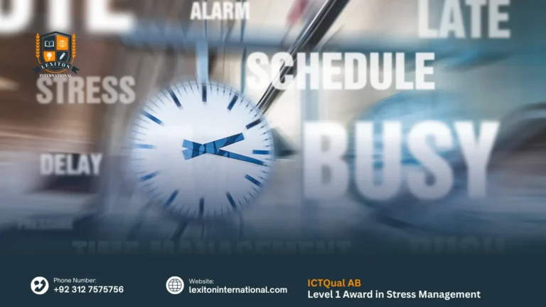 ICTQual AB Level 1 Award in Stress Management 2 ICTQual AB Level 1 Award in Stress Management