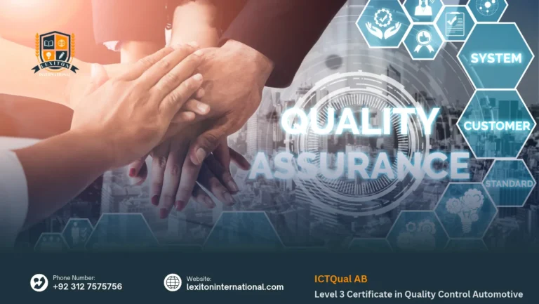ICTQual AB Level 3 Certificate in Quality Control Automotive