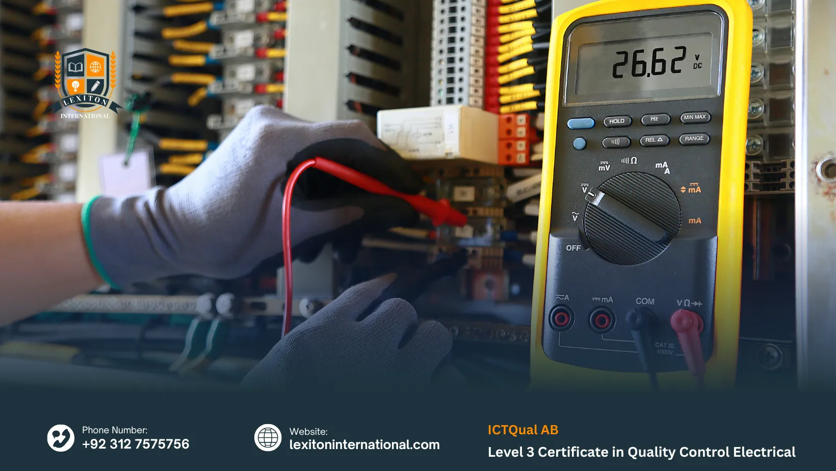 ICTQual AB Level 3 Certificate in Quality Control Electrical