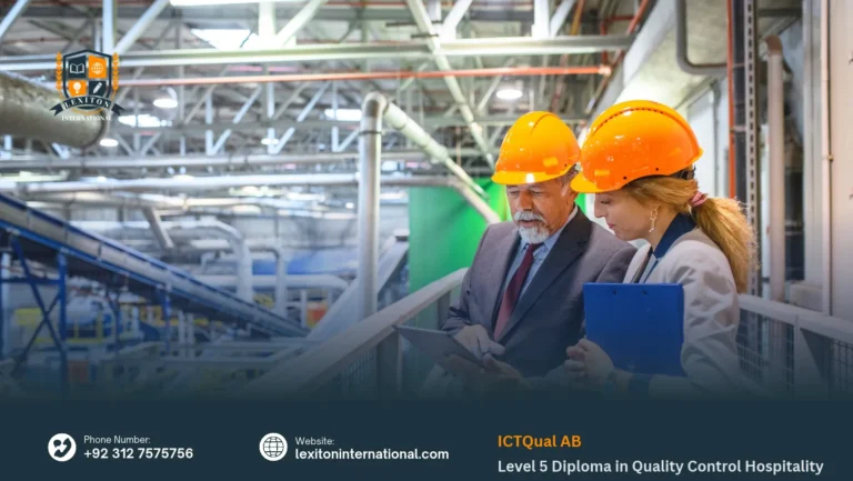 ICTQual AB Level 5 Diploma in Quality Control Hospitality