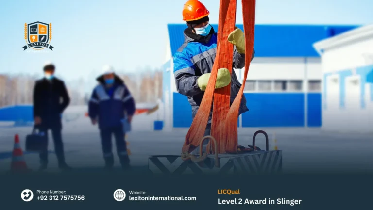 LICQual Level 2 Award in Slinger 5 LICQual Level 2 Award in Slinger