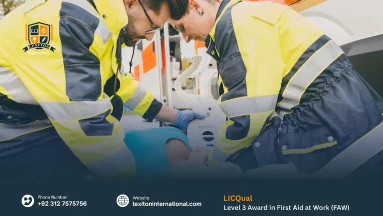 LICQual Level 3 Award in First Aid at Work (FAW)
