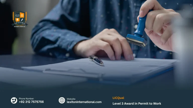 LICQual Level 3 Award in Permit to Work 2 LICQual Level 3 Award in Permit to Work