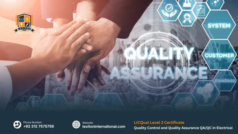 LICQual Level 3 Certificate in Quality Control and Quality Assurance QA/QC in Electrical