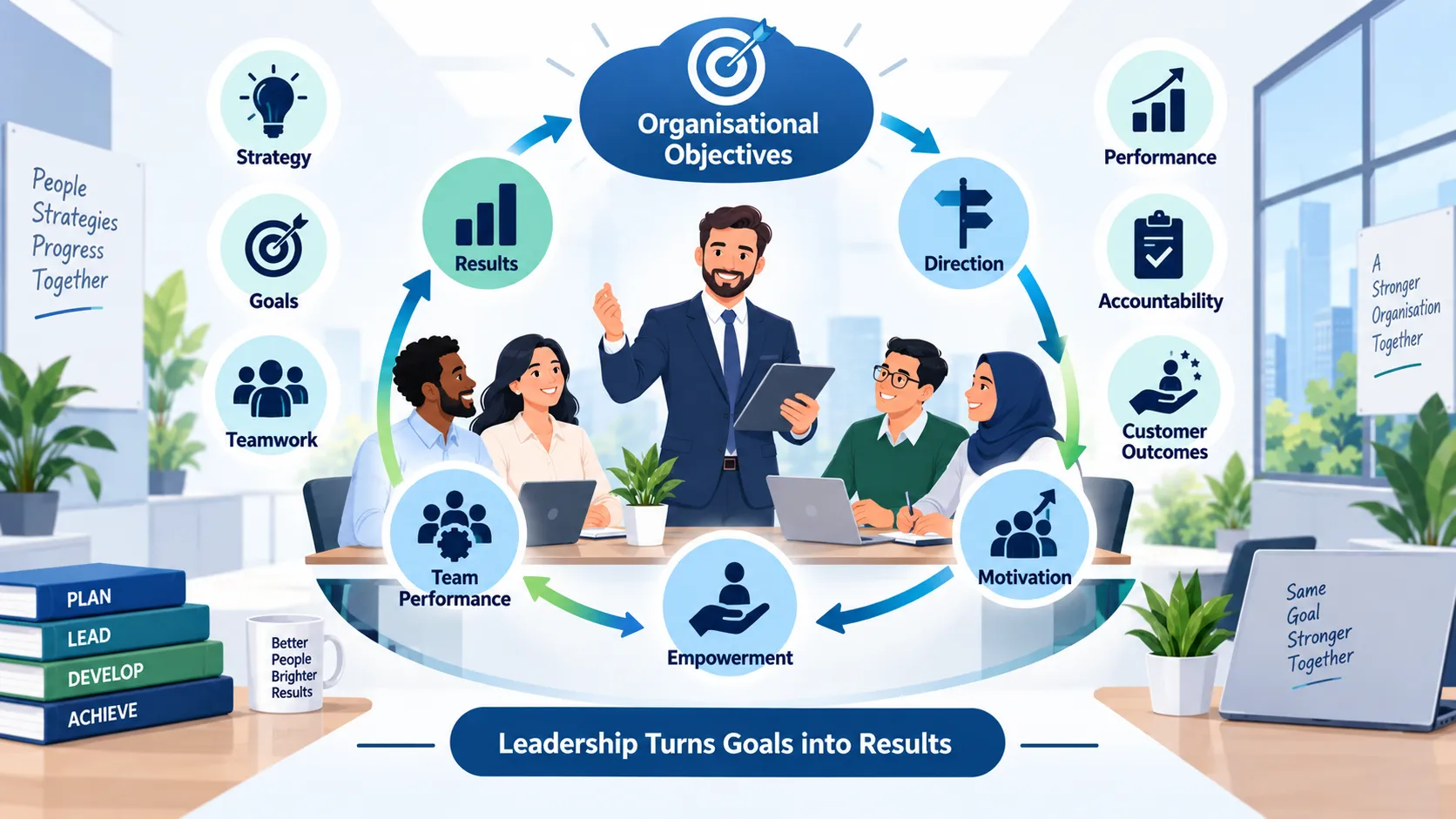 Leadership Turns Goals into Results