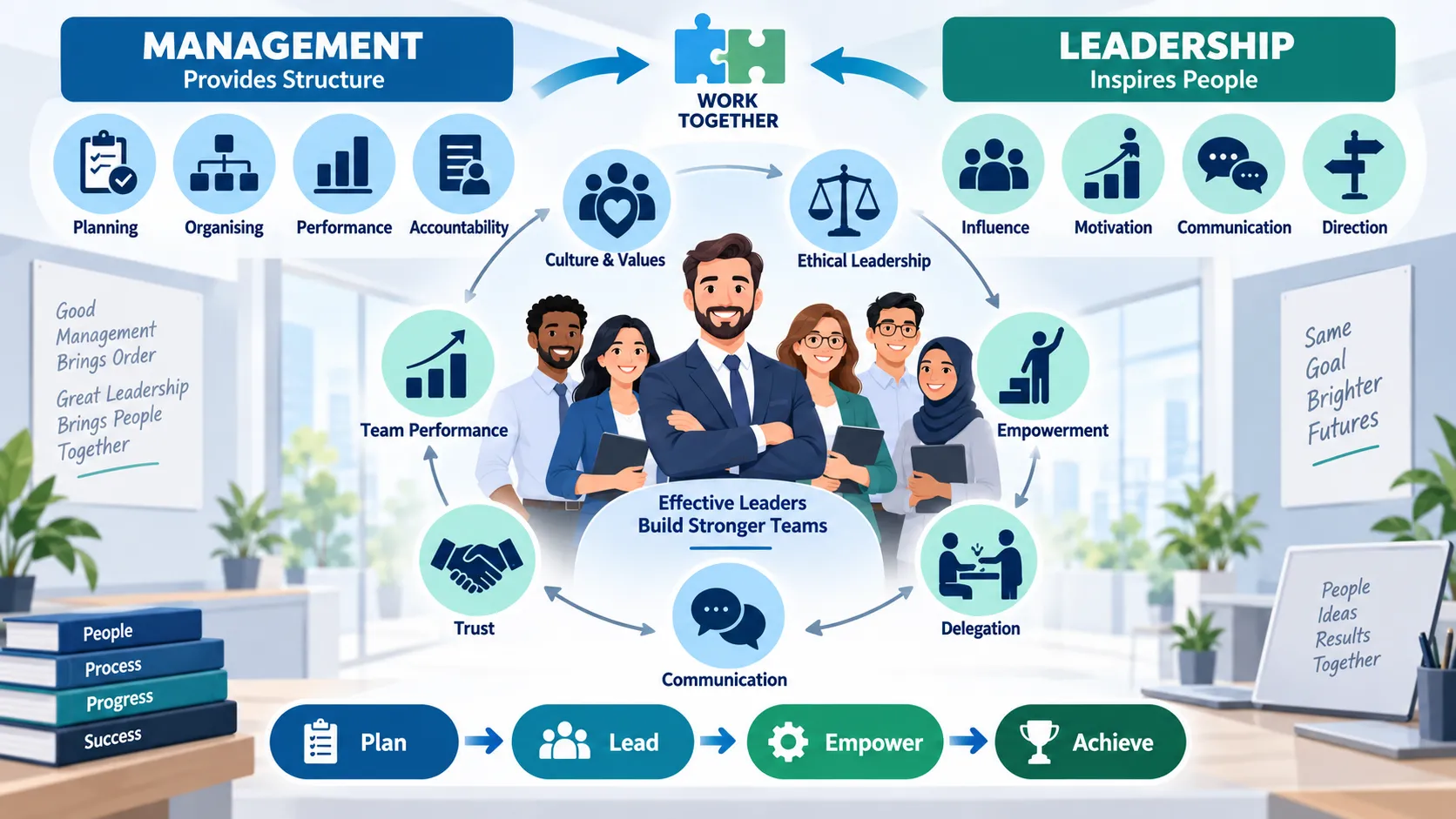Management and Leadership Together