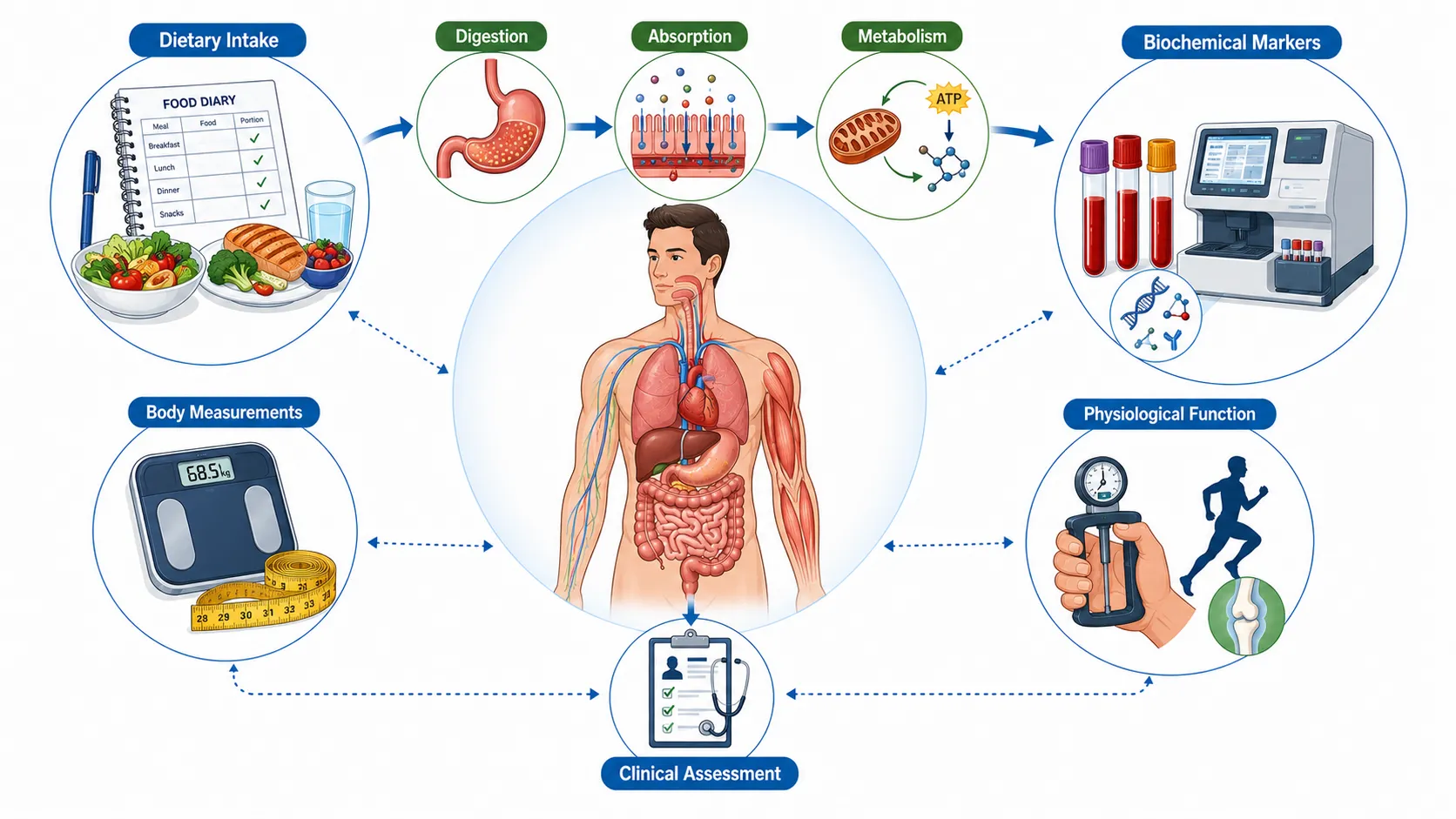 Nutrition Assessment Flow Diagram