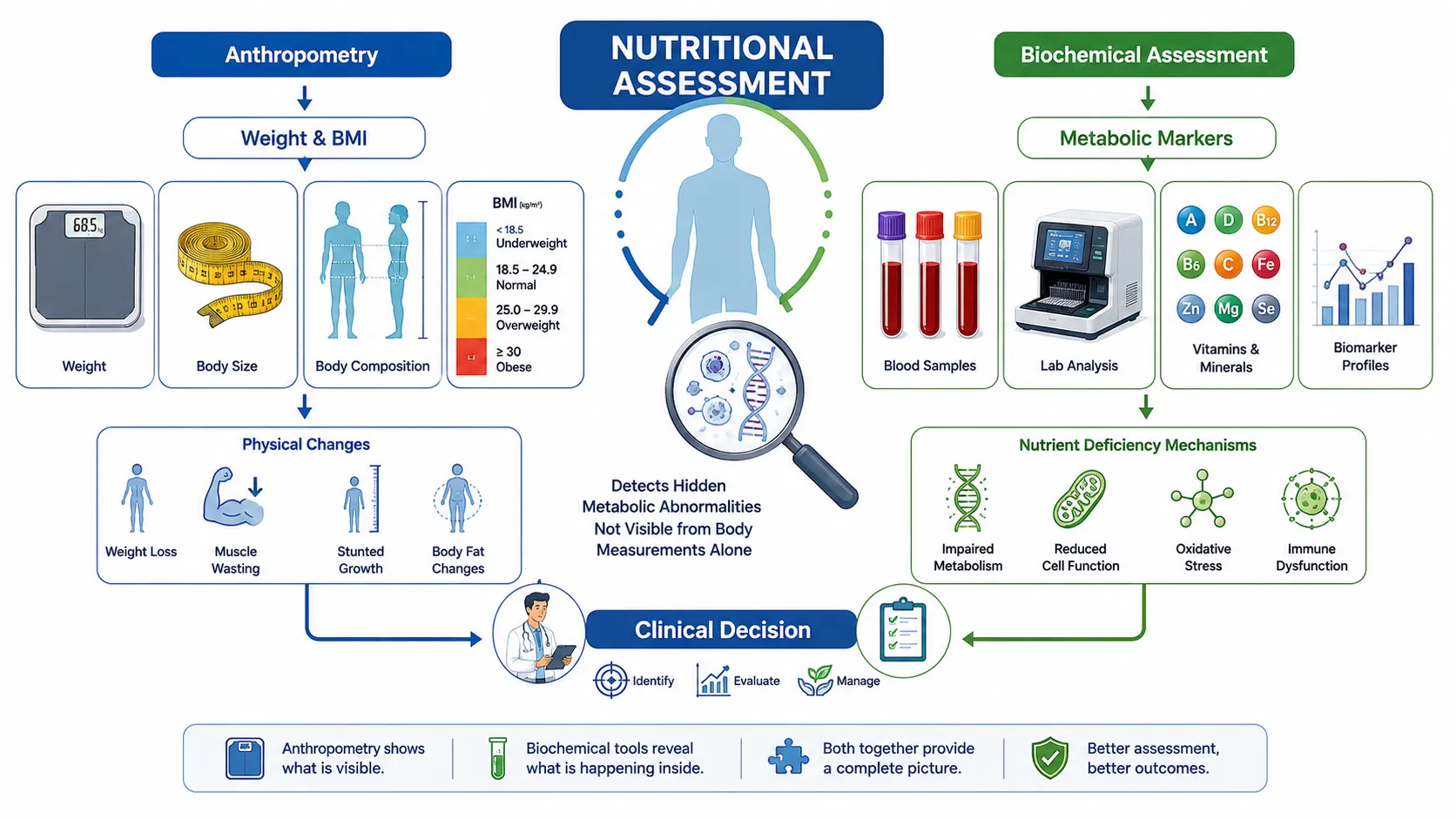 Nutritional Assessment Visible and Hidden Health