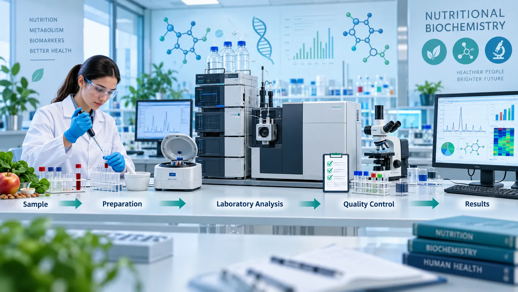 Nutritional Biochemistry Lab Workflow