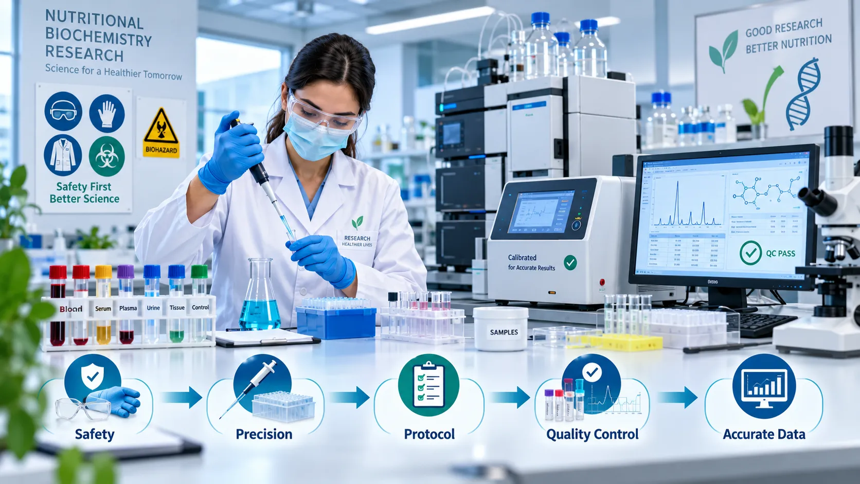 Nutritional Biochemistry Research Lab Workflow