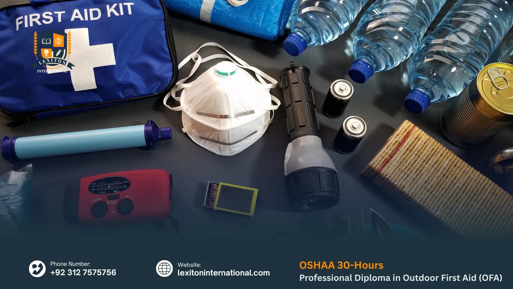 OSHAA 30-Hours Professional Diploma in Outdoor First Aid (OFA)