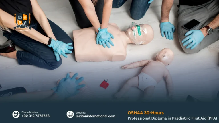 OSHAA 30-Hours Professional Diploma in Paediatric First Aid (PFA)