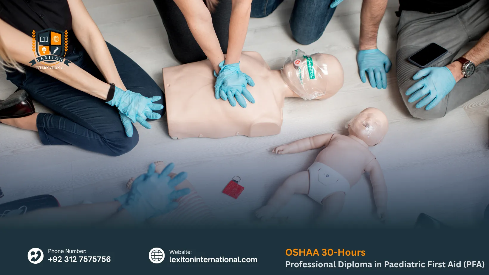 OSHAA 30-Hours Professional Diploma in Paediatric First Aid (PFA)