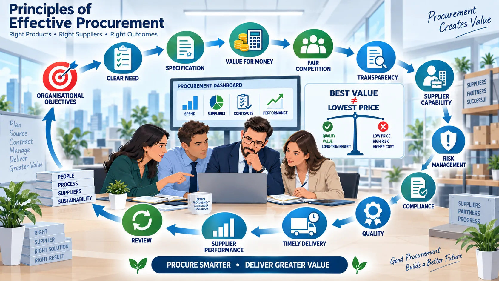 Lesson no 3 : Know how to procure resources 1 Principles of Effective Procurement