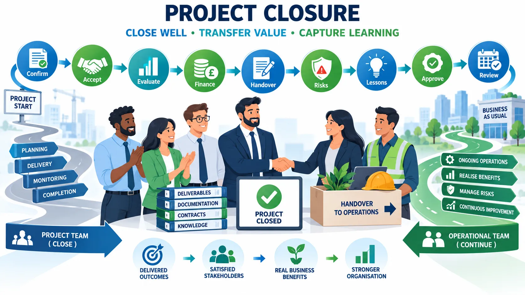 Project Closure Handover to Operations