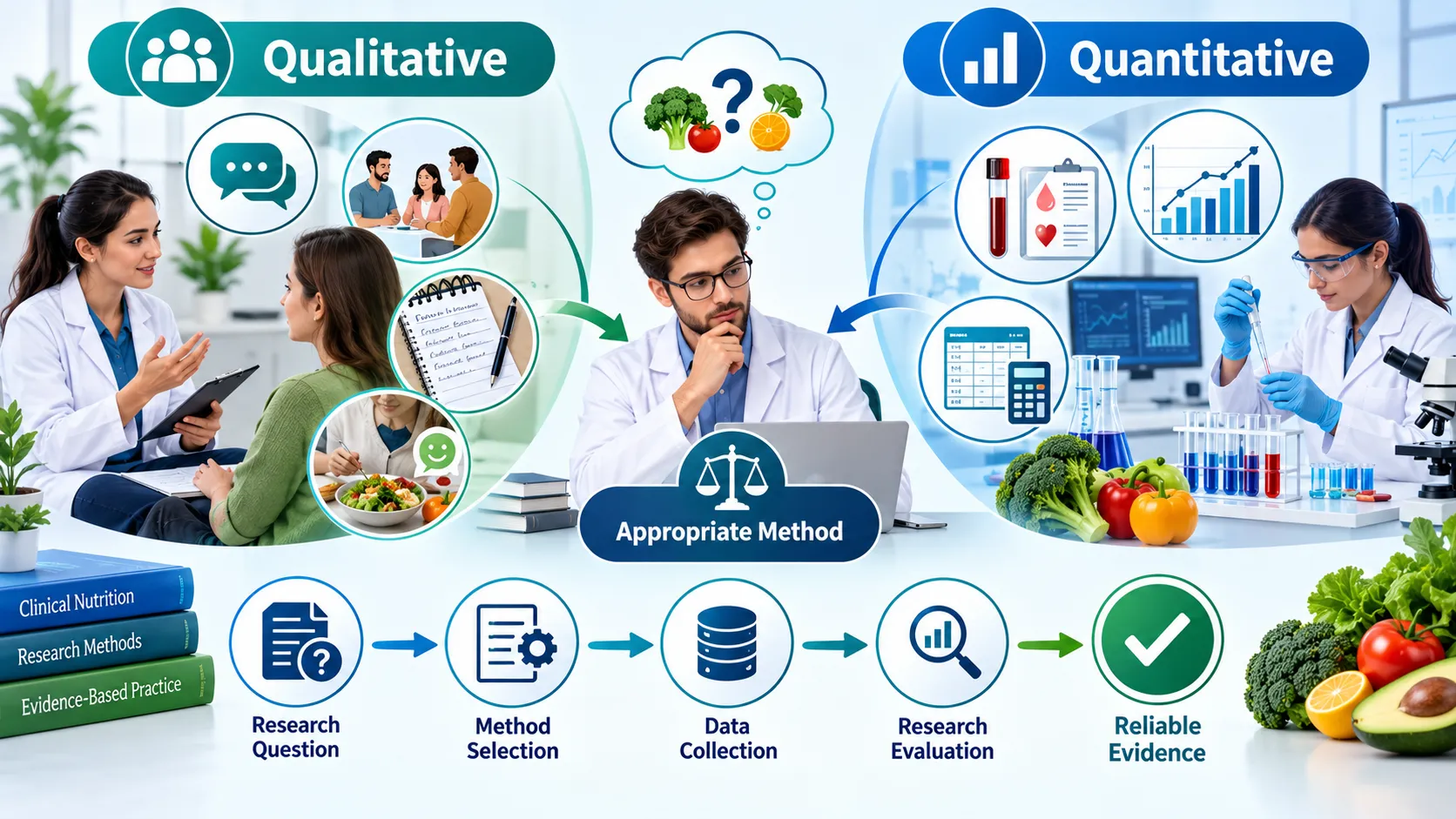 Lesson no 3 : Critically appraise scientific literature and research methodologies. 3 Qualitative and Quantitative Nutrition Research