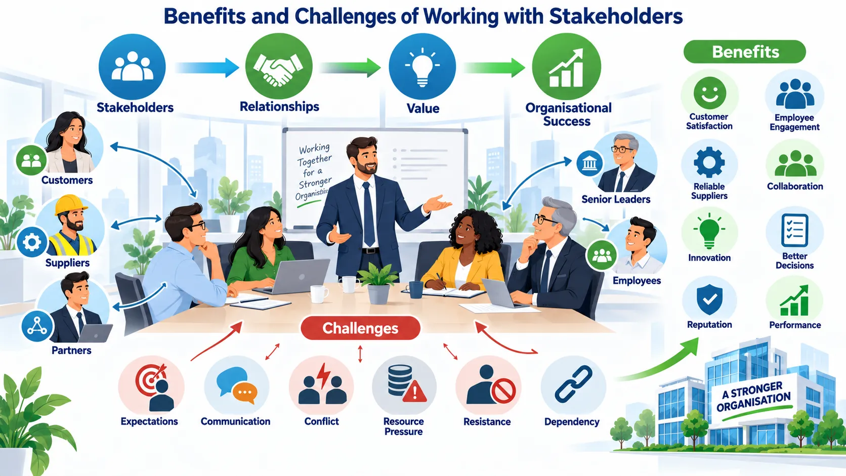 Stakeholder Management Infographic