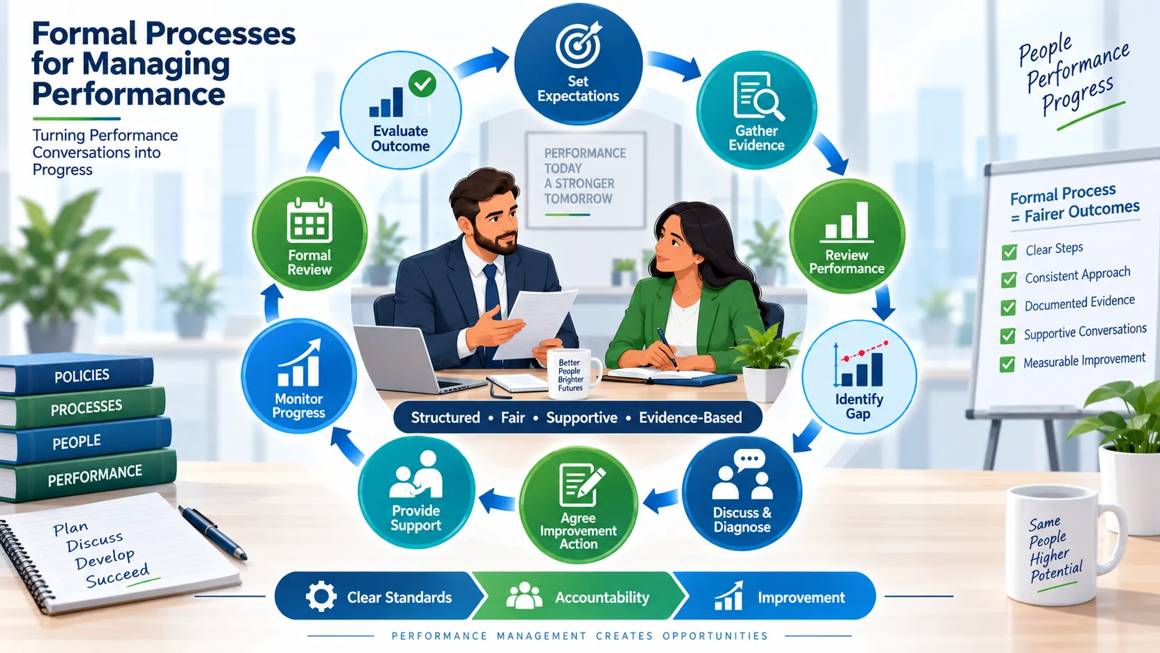 Lesson no 3 : Know how to manage performance 2 Structured Performance Management Workflow