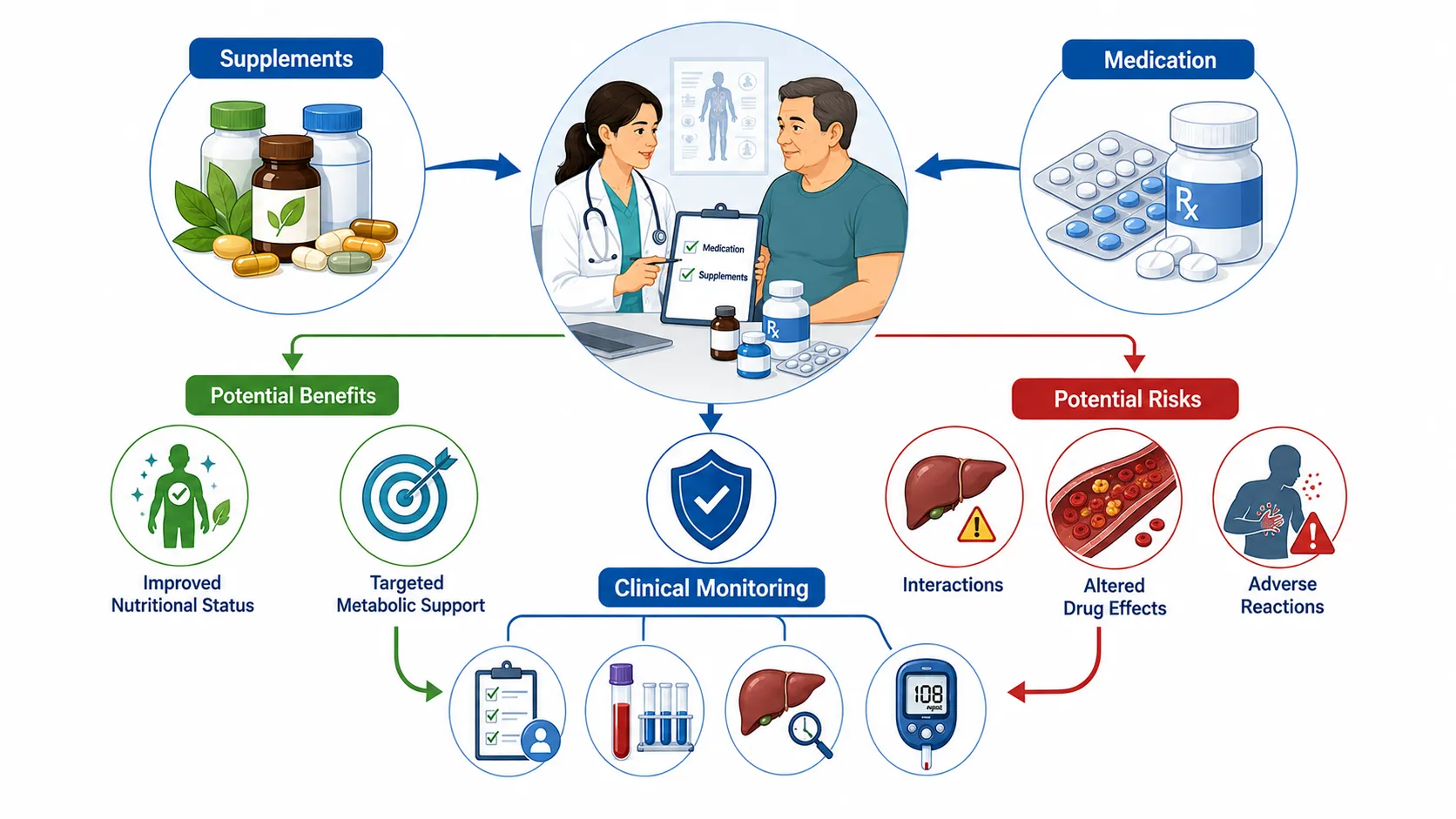 Supplements Medication and Clinical Monitoring