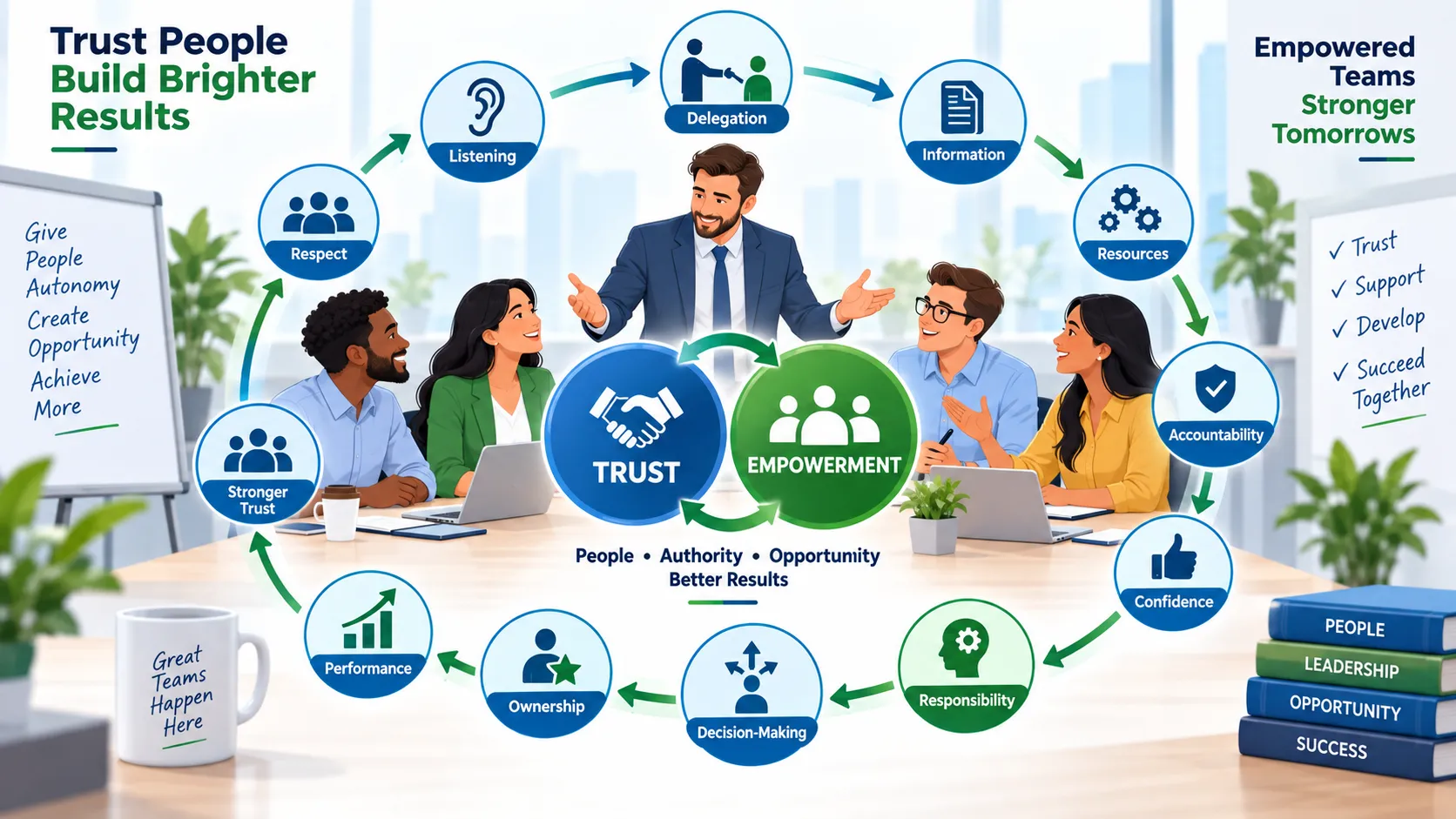 Trust and Empowerment Cycle
