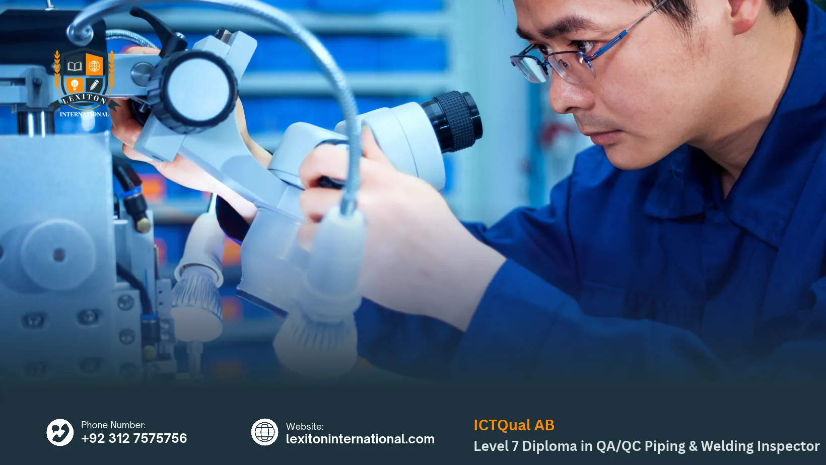ICTQual AB Level 7 Diploma in QA/QC Piping & Welding Inspector