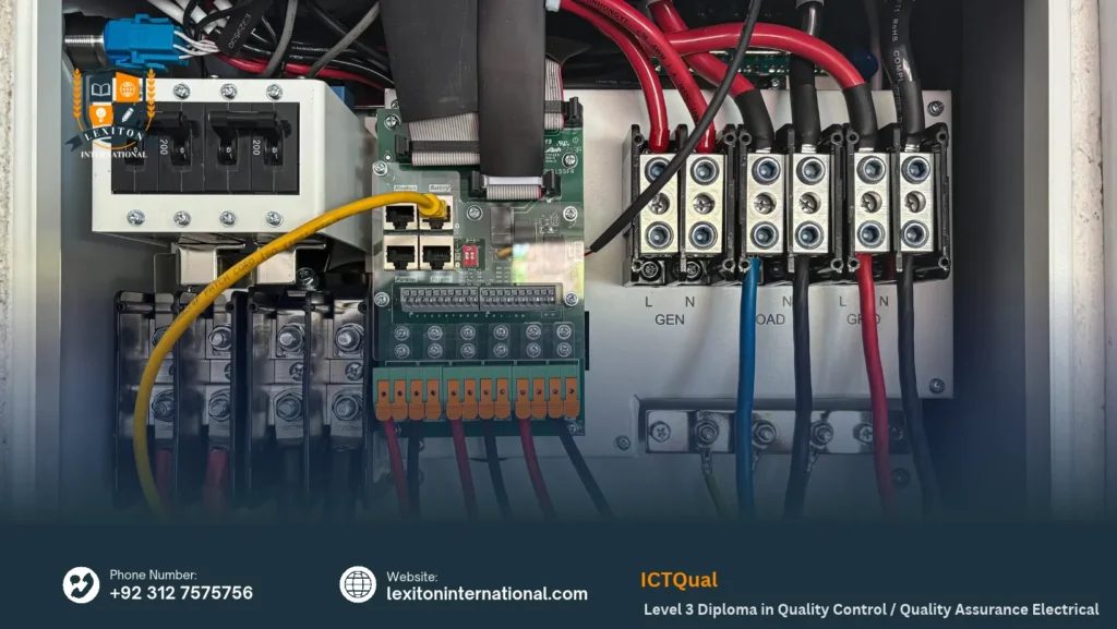 ICTQual Level 3 Diploma in Quality Control / Quality Assurance Electrical 127 ICTQual Level 3 Diploma in Quality Control / Quality Assurance Electrical