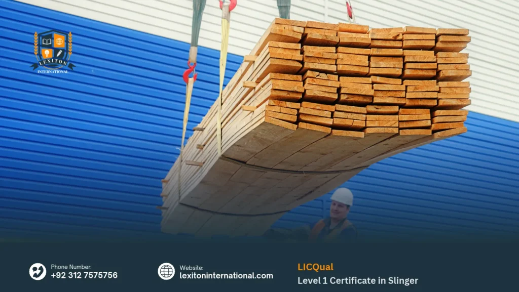 LICQual Level 1 Certificate in Slinger 178 LICQual Level 1 Certificate in Slinger