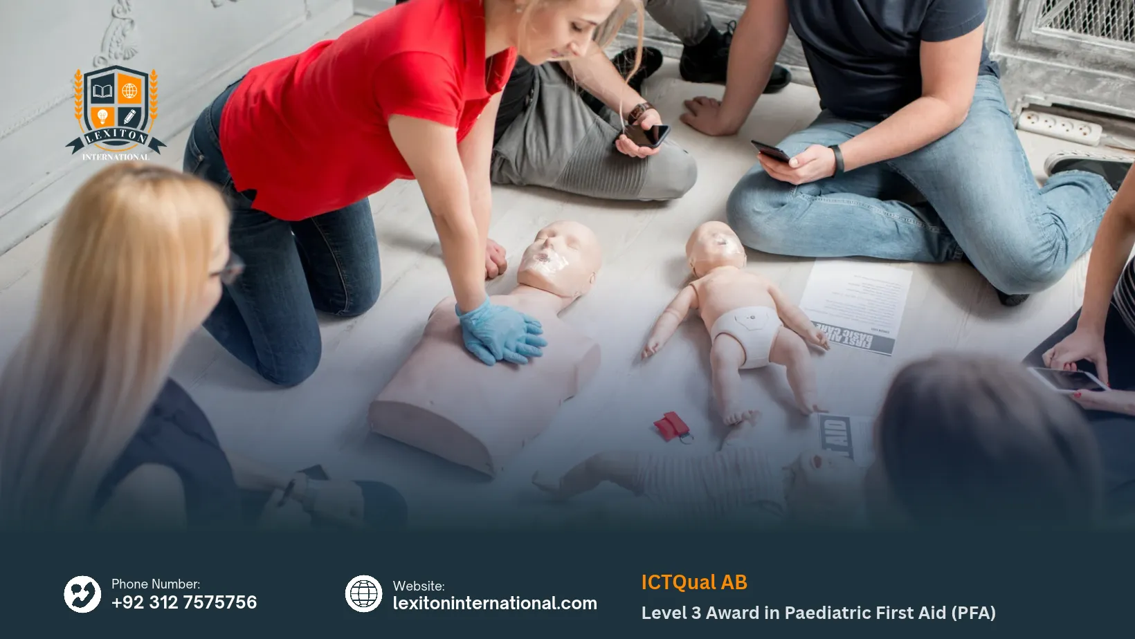 LICQual Level 3 Award in Paediatric First Aid (PFA)